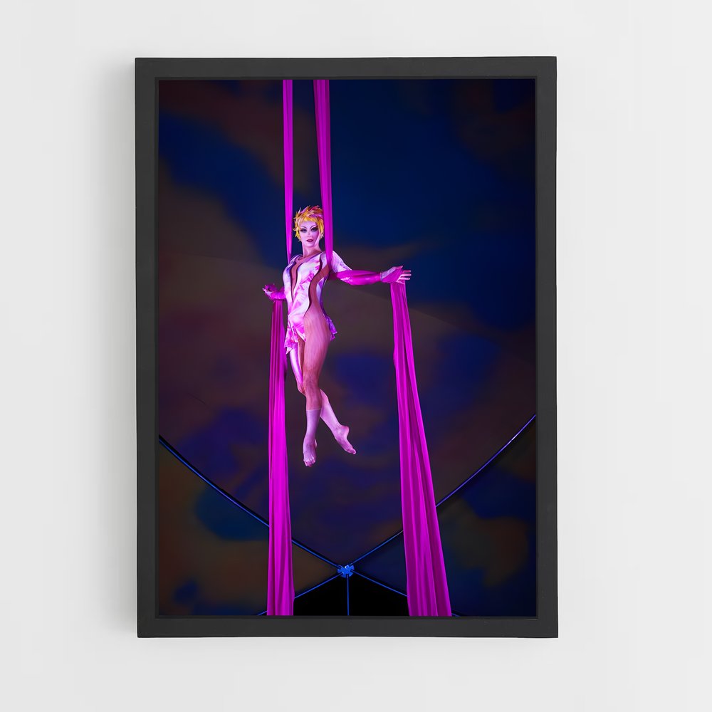 Poster L'Art du Suspense – affiche Cirque (vue 2)